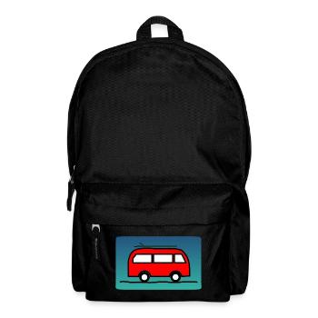 PAPA. OPA. VATERTAG. GELIEBTE. MEISTER. LEHRER - Rucksack - Schwarz - Vorne