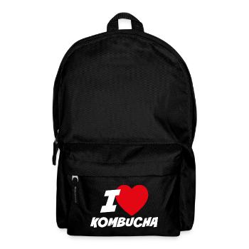 J'adore le kombucha - Sac à dos - noir - Devant