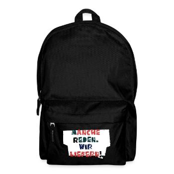 Talk &amp; Act! - Backpack - black - Front