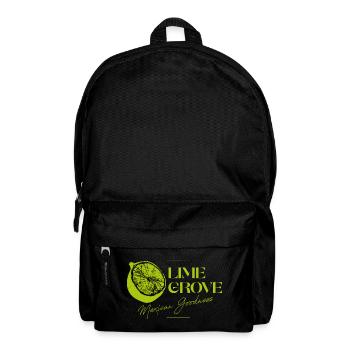 Lime Grove Mexikanisches Güte-Logo - Rucksack - Schwarz - Vorne