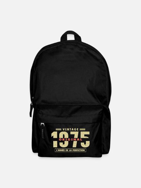 1975 Vintage Perfektion Geburtstagsgeschenk - Rucksack - Schwarz