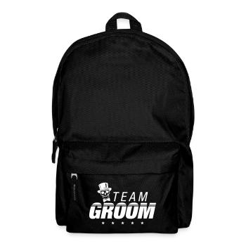 Squelette de l’enterrement de vie de garçon du Marié d’équipe - Sac à dos - noir - Devant