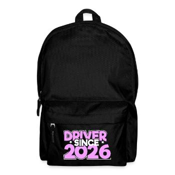 Driving License 2026 Driving Test Driving License Test - Backpack - black - Front
