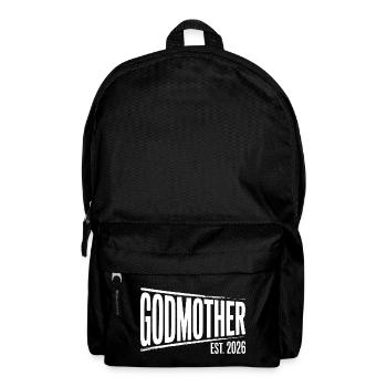 Graphisme de la Marraine Mère Est.2026 - Sac à dos - noir - Devant