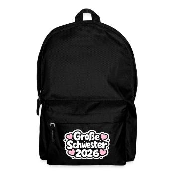 Big sister no longer an only child in 2026 - Backpack - black - Front