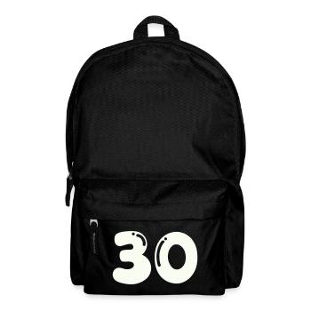 30 - Sac à dos - noir - Devant