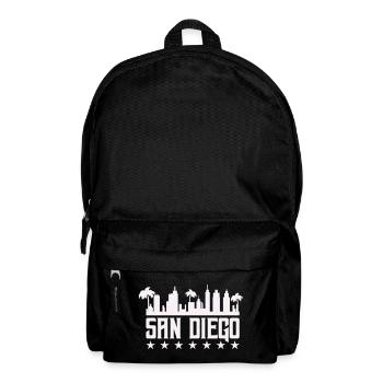 San Diego Skyline Palm Vista - Rucksack - Schwarz - Vorne