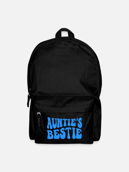 Auntie's Bestie, Nichte, Neffe Geschenkidee  - Rucksack - Schwarz