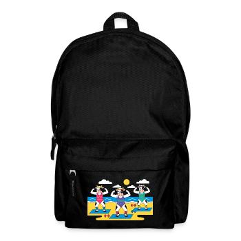 Kuh Yoga Strand - Rucksack - Schwarz - Vorne