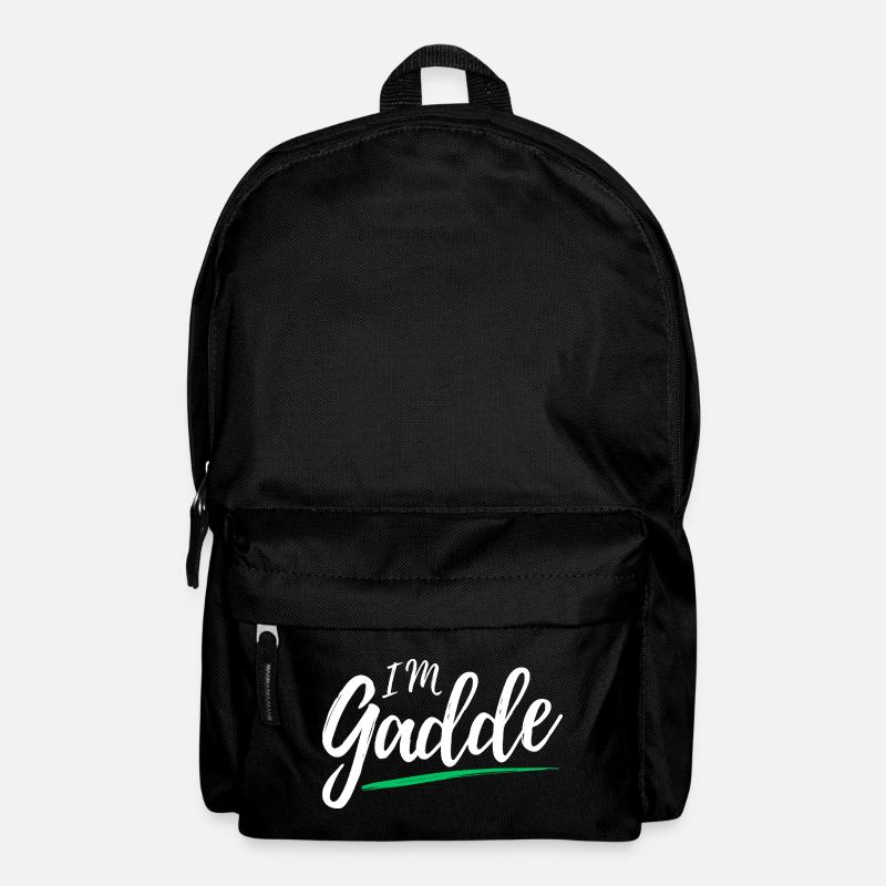 Im Gadde – Logo Hell - Sac à dos - noir