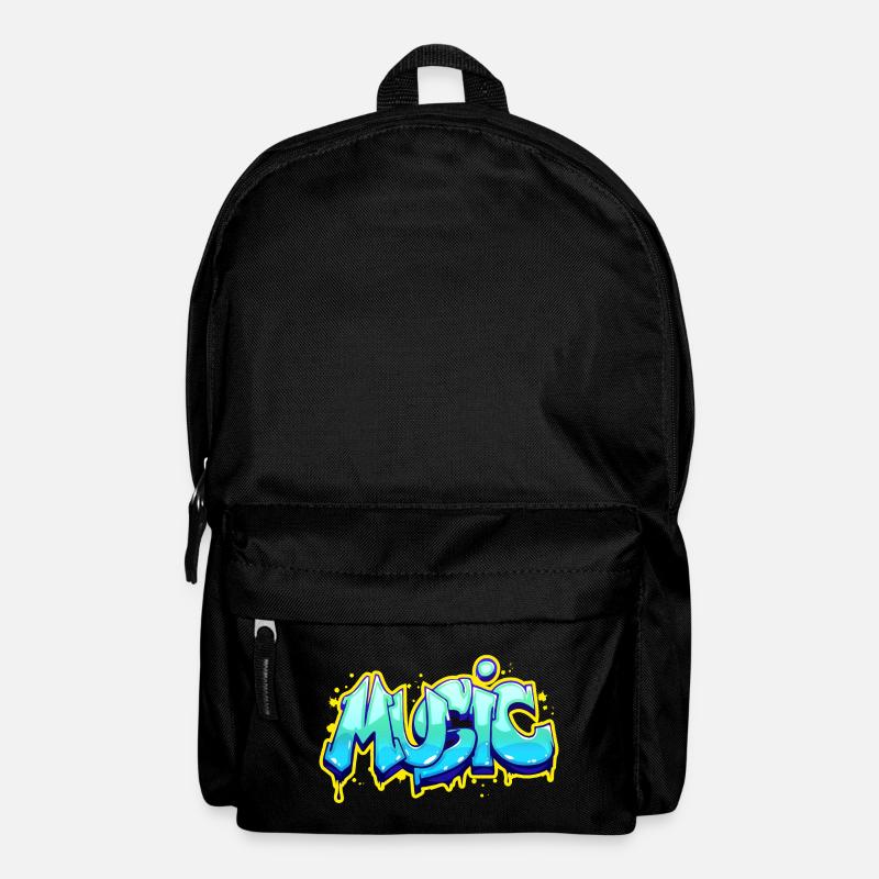 Music - Rucksack - Schwarz