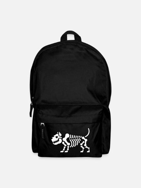 Skelett Hund Aggressiver Zombie Hund Für - Rucksack - Schwarz