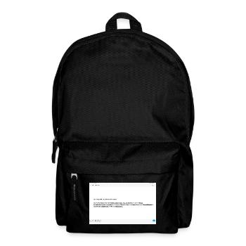 Das Wasser des Lebens - Rucksack - Schwarz - Vorne
