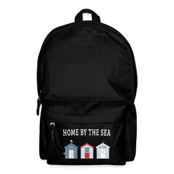 Home by the Sea – Beach Houses - Backpack - black - Front