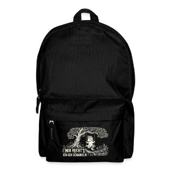 Mir reichts ich GEH schaukeln Lustiges Einhorn - Rucksack - Schwarz - Vorne