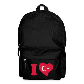 I love Turkey - J'aime la Turquie - Sac à dos - noir - Devant