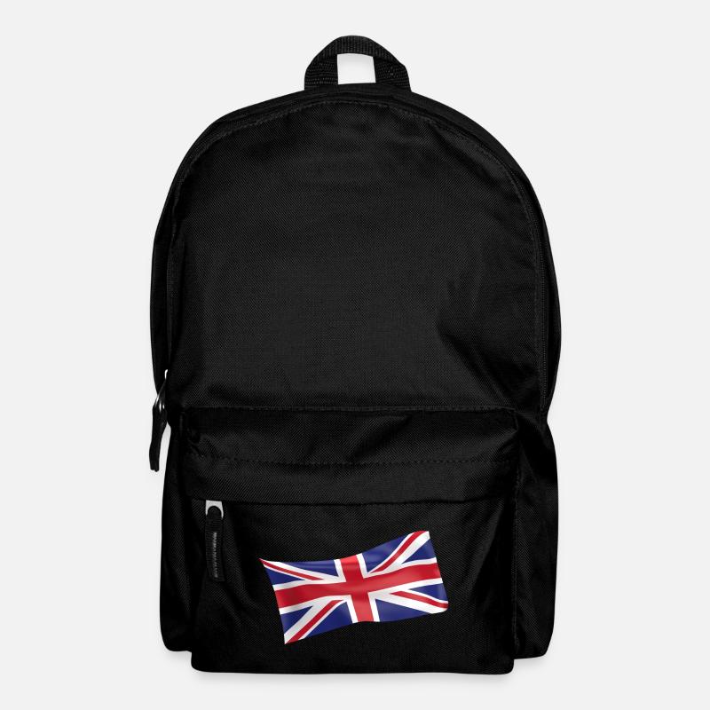 Union Jack UK UK flag flag - Backpack - black