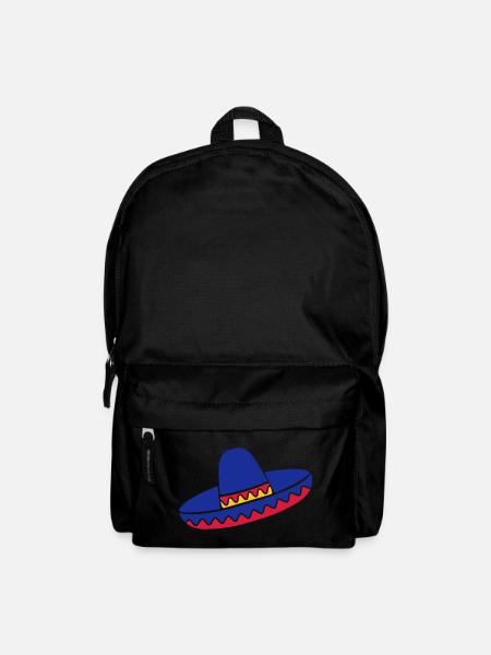 Sombrero Azul de Fiesta - Rucksack - Schwarz