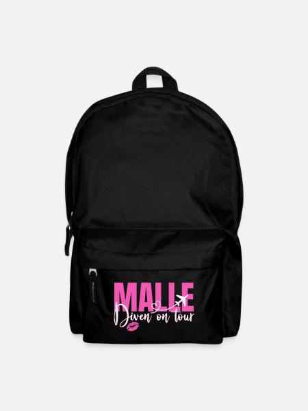 Mallorca Sprüche Malle Diven On Tour Urlaub Party - Rucksack - Schwarz