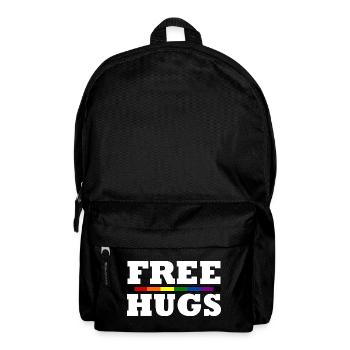 Free Hugs - Sac à dos - noir - Devant