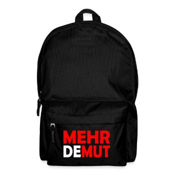 Demut - Rucksack - Schwarz - Vorne