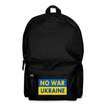 No war - Backpack - black - Front
