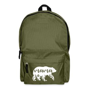 Mama Bär - Rucksack - Olivgrün - Vorne