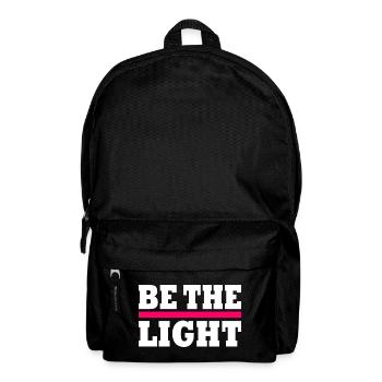 Be the light - Backpack - black - Front