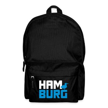 Hamburg Seagull Moin Vector North Sea Fan Sea Anchor - Backpack - black - Front