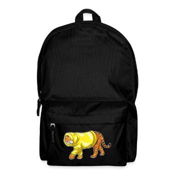 Tiger Winter Hoodie - Rucksack - Schwarz - Vorne