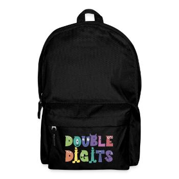 Cadeau de 10e anniversaire, 10 ans, pour garçons et filles - Sac à dos - noir - Devant