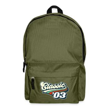 Classic '03 - Backpack - olive green - Front