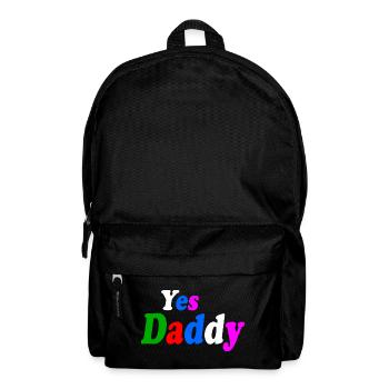 Yes daddy - Rucksack - Schwarz - Vorne