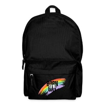 Born to celebrate queer diversity - Backpack - black - Front
