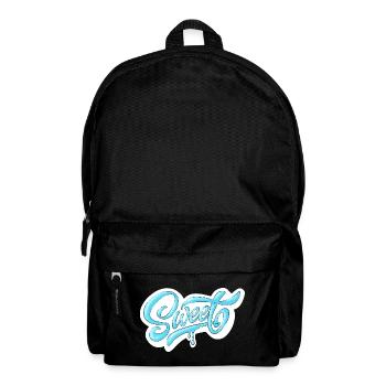 Kalt süß Drehbuch-Design - Rucksack - Schwarz - Vorne