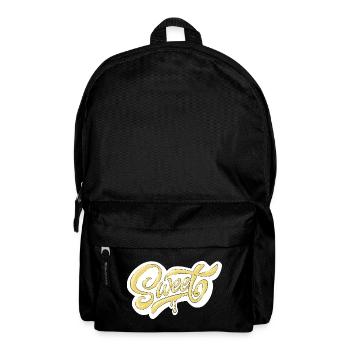Conception de typographie Sweet Script - Sac à dos - noir - Devant