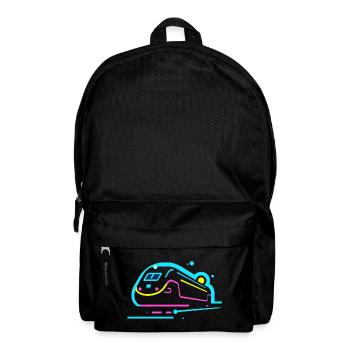 Zug Comic Look - Rucksack - Schwarz - Vorne