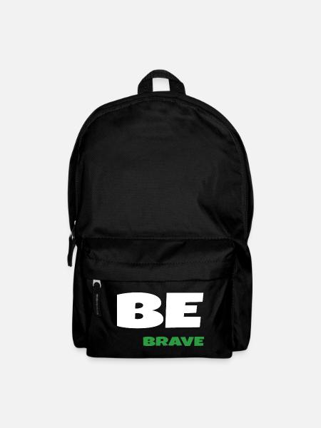 Be Brave - Backpack - black