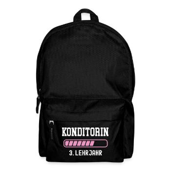 Formation confiseur 3 ans apprentissage troisième année - Sac à dos - noir - Devant