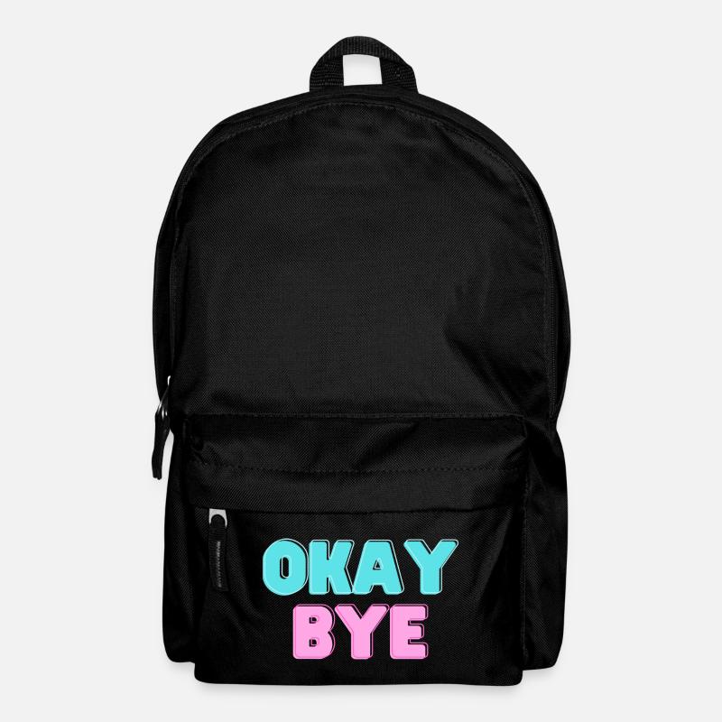 OKAY BYE - Rucksack - Schwarz
