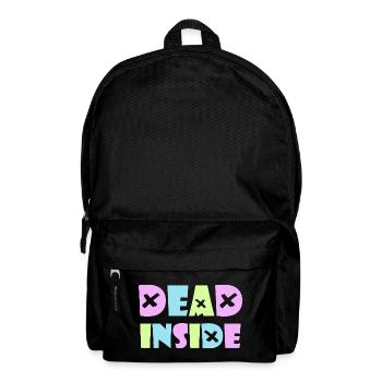 Dead Inside Kawaii Emo Punk Rock Anime Gothic Goth - Backpack - black - Front