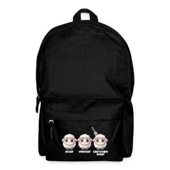 Funny Sheep Pun Sheep & Flock of Sheep - Backpack - black - Front