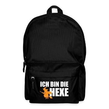 I'm the Witch Funny Carnival Partner Costume - Backpack - black - Front