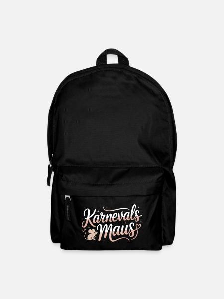 Karnevalsmaus Karneval Köln Kölner Karnevals Maus - Rucksack - Schwarz