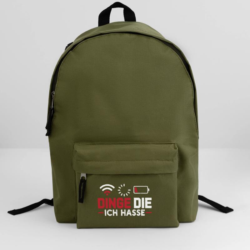 Nerd Computer THINGS I HATE FUNNY Backpack