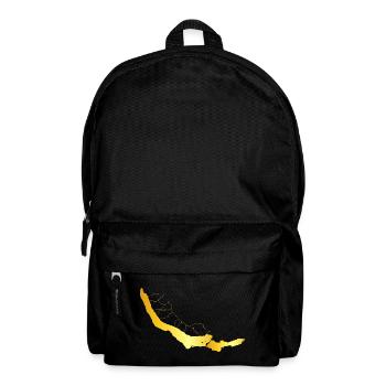 Goldküsten Gemeinden an Zürichsee Silhouette - Rucksack - Schwarz - Vorne