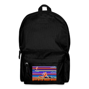 Le kitesurf - Sac à dos - noir - Devant