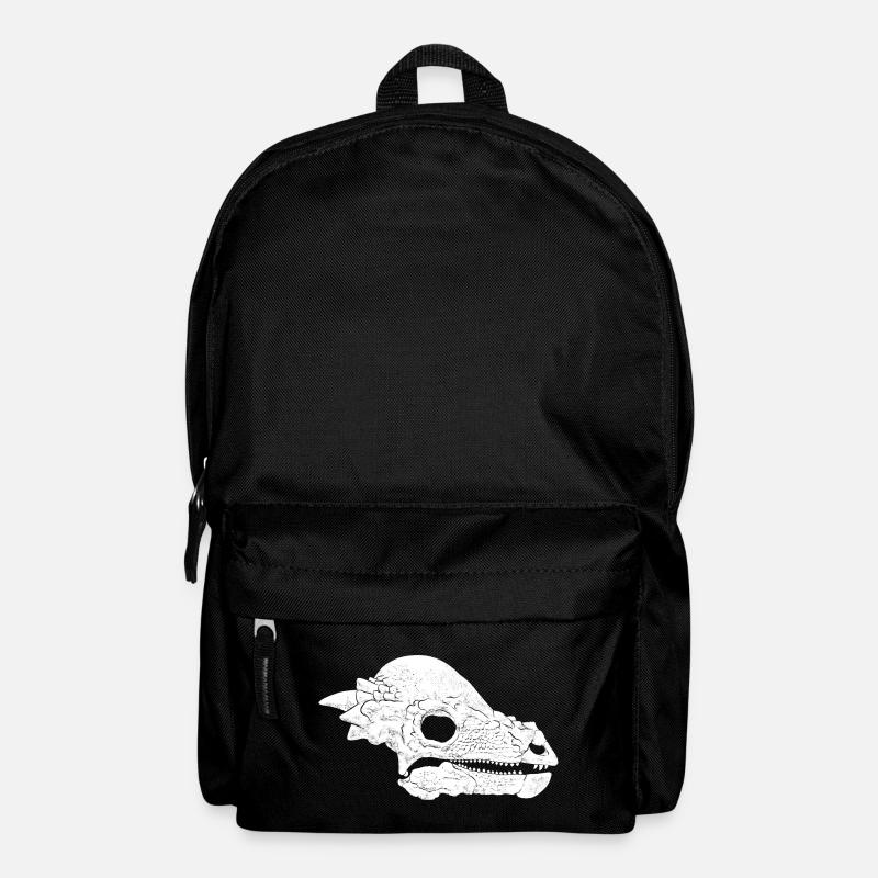 Pachycephalosaurus Fossil Schädel - Rucksack - Schwarz