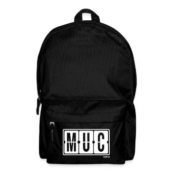 Munich MUC, Sweat à capuche City Pull Munic - Sac à dos - noir - Devant