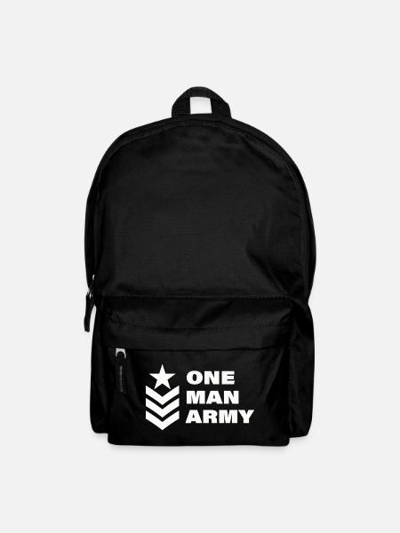 ONE MAN - Rucksack - Schwarz